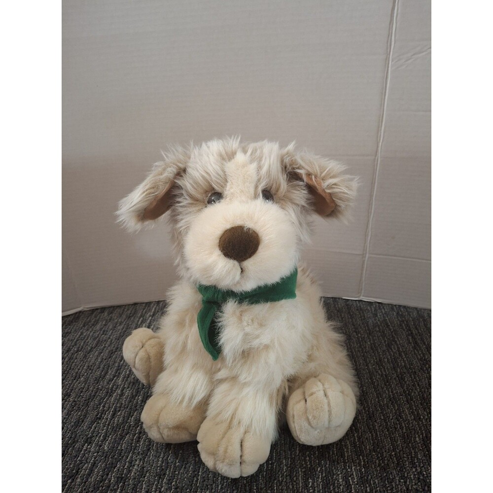 Retired commonwealth puppy dog with green bandana